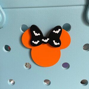 Halloween Minnie Mouse Bogg Bag Charm-Halloween Bogg Charm-New!